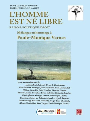 cover image of L'Homme est né libre...